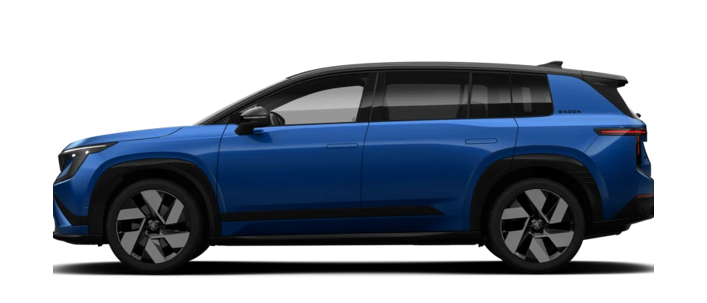 AutoCenter Benz GmbH – News, Škoda – Der neue Škoda Peaq vollelektrisch, großzügig und komfortabel, ab sofort bestellbar – Škoda Peaq, Seitenansicht, freigestellt